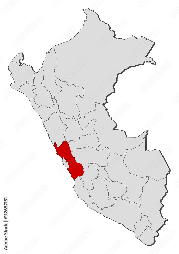 Map - Peru, Lima