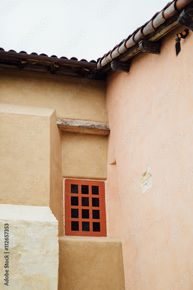 Detail of exterior of house Detail of exterior of house