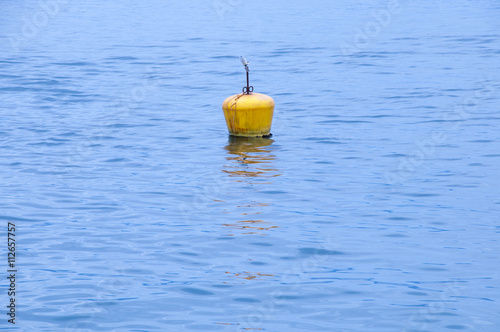 buoys at sea