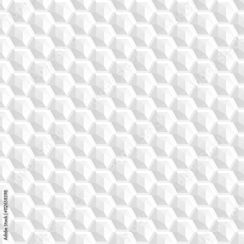 Fototapeta Naklejka Na Ścianę i Meble -  Decorative texture - seamless white shapes