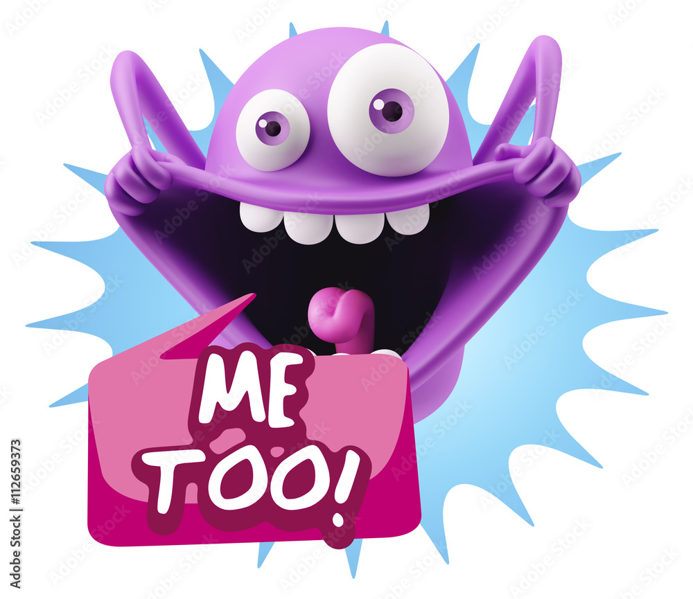 3d Illustration Laughing Character Emoji Expression saying Me To 3d Illustration Laughing Character Emoji Expression saying Me To