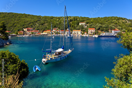 Greece. Ionian Islands - Ithaca. Lovely settlement of Frikes