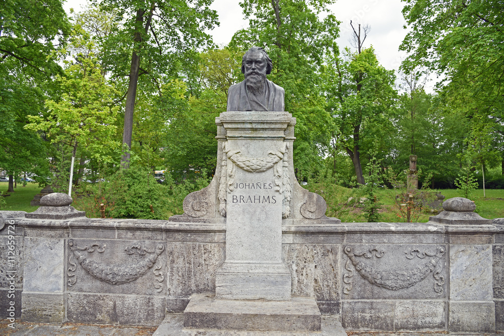 Denkmal Johannes Brahms in Meiningen