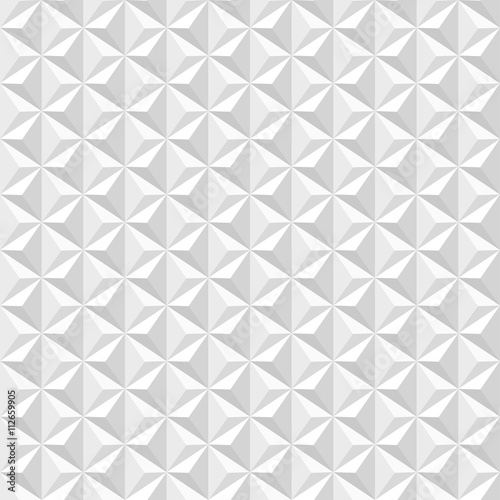 White geometric 3d texture.