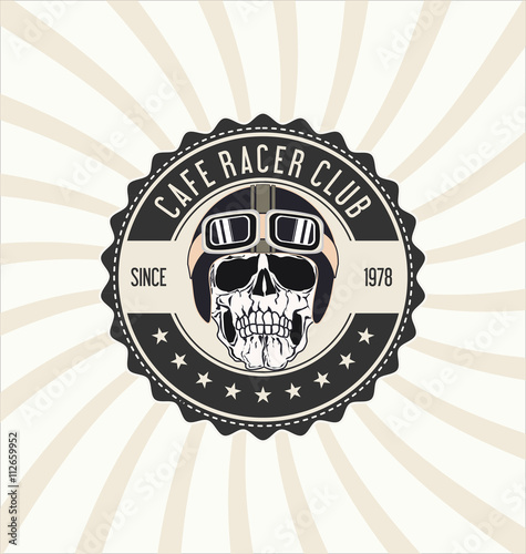 Vintage motorcycle background