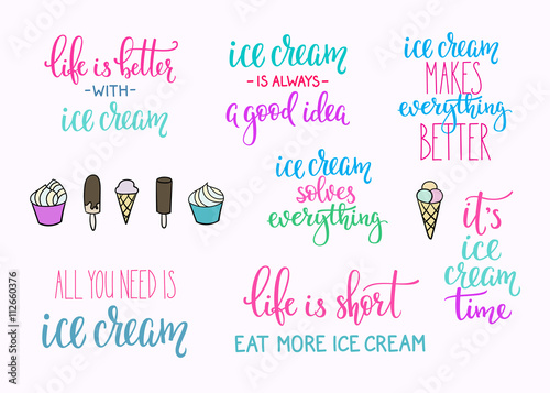 Ice cream shop promotion motivation advertising