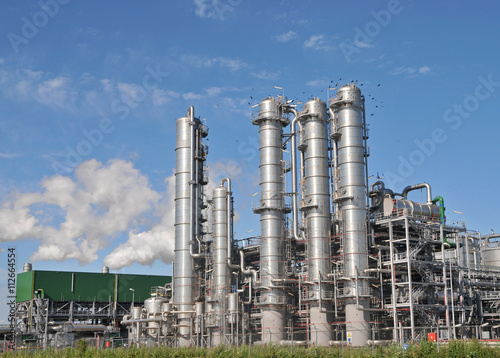 Tablou pe pânză Bio ethanol plant