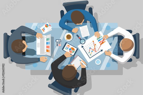 Accounting concept vector