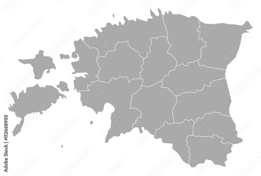 Map - Estonia