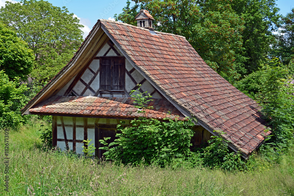 Waschhaus / Brennhaus, Fachwerk