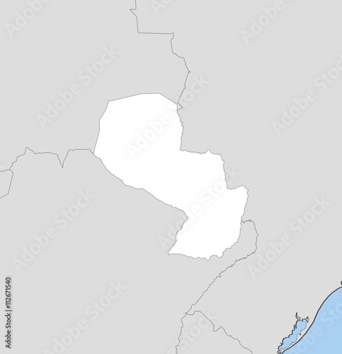 Map - Paraguay