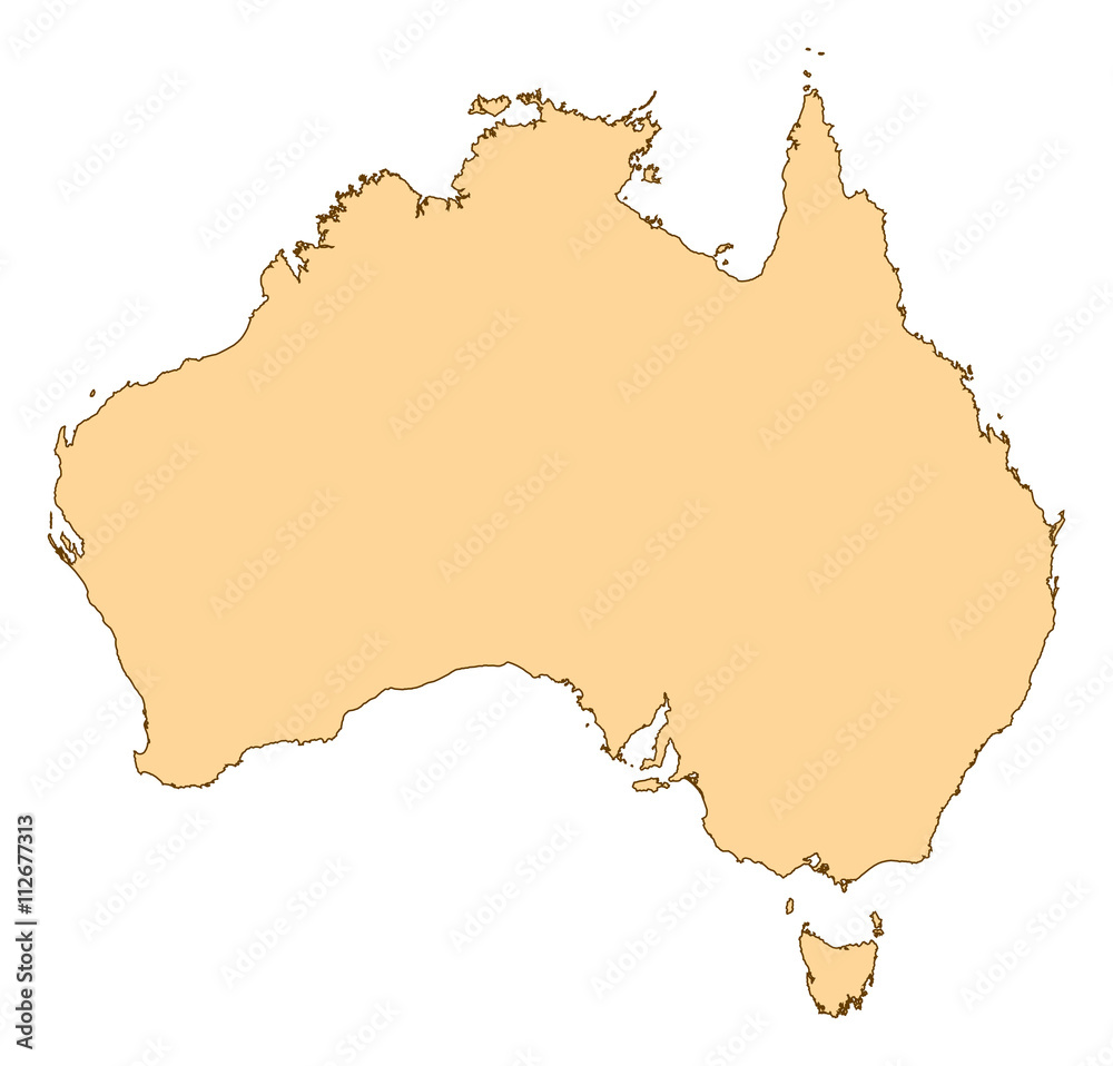 Map - Australia