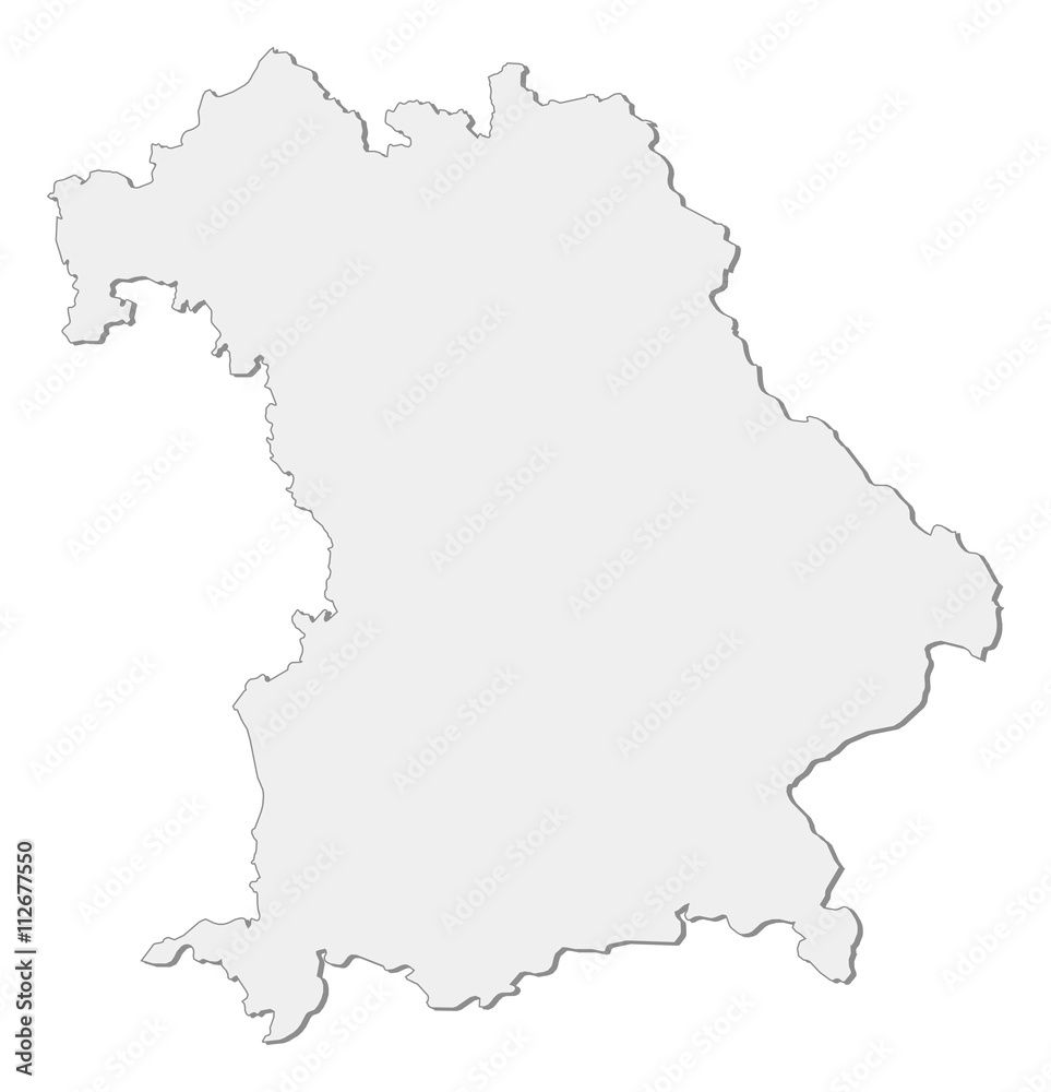 Map - Bavaria (Germany)