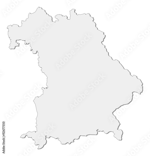 Map - Bavaria (Germany)