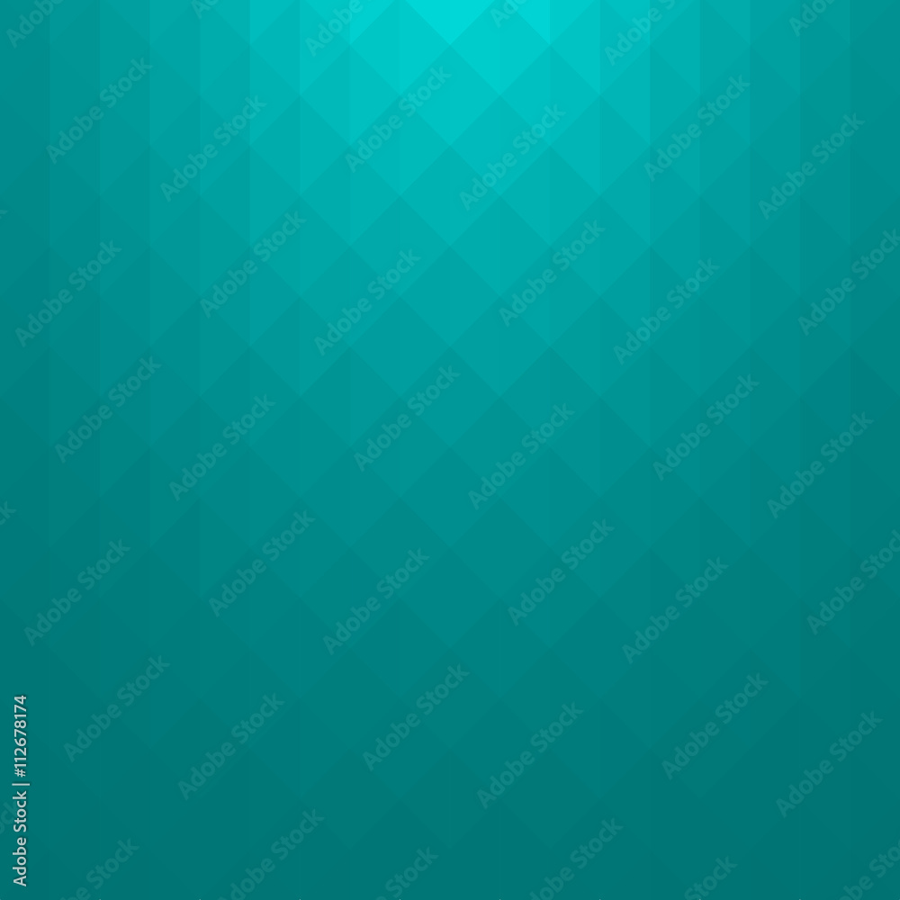 Abstract turquoise gradient art geometric background with soft color tone. Abstract turquoise gradient art geometric background with soft color tone.