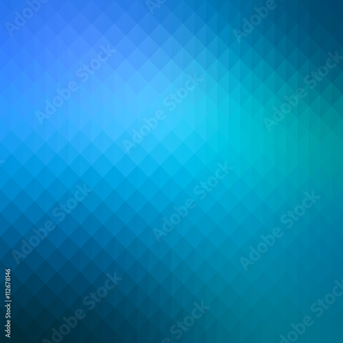 Abstract blue gradient art geometric background
