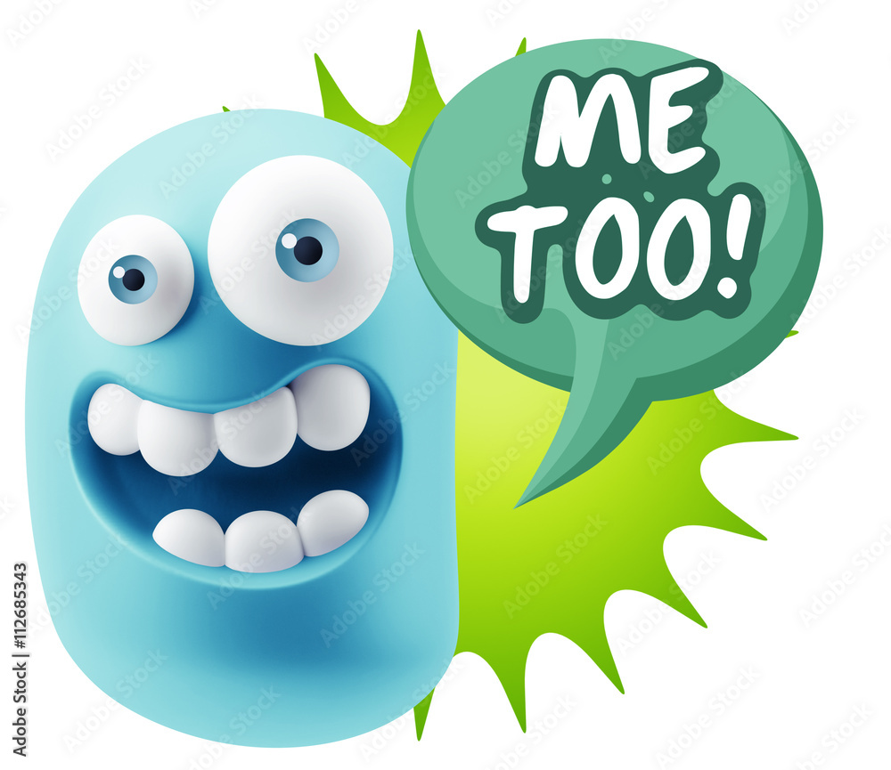 3d Illustration Laughing Character Emoji Expression saying Me To 3d Illustration Laughing Character Emoji Expression saying Me To