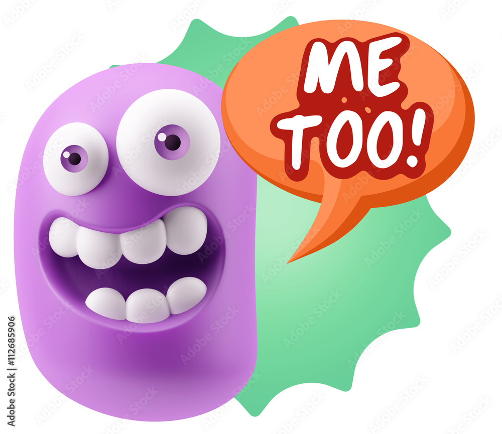 3d Illustration Laughing Character Emoji Expression saying Me To 3d Illustration Laughing Character Emoji Expression saying Me To