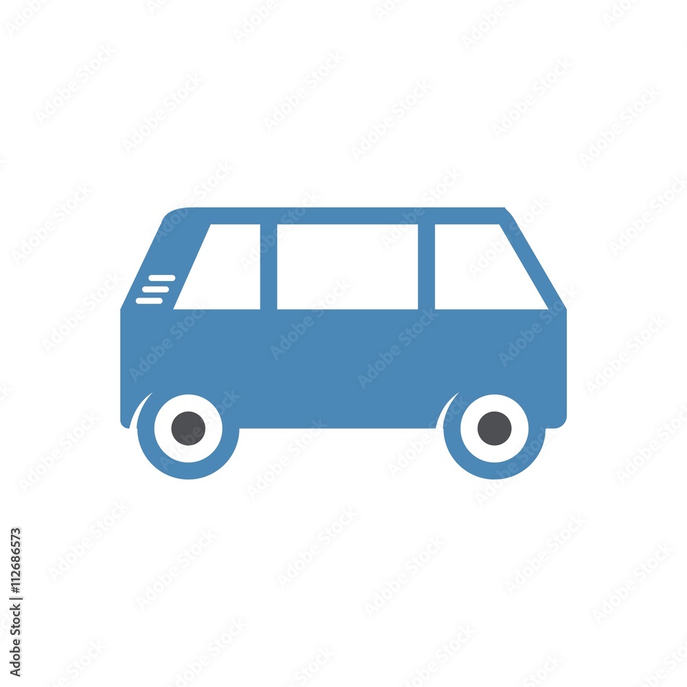 logo car transportation individual person icon