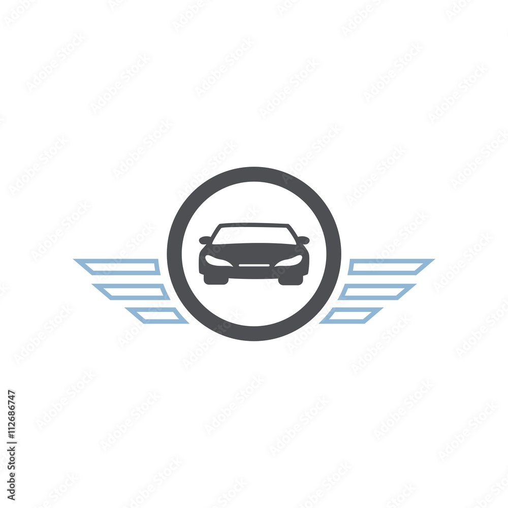 icon car symbol wings logo deisgn vector Adobe Stock