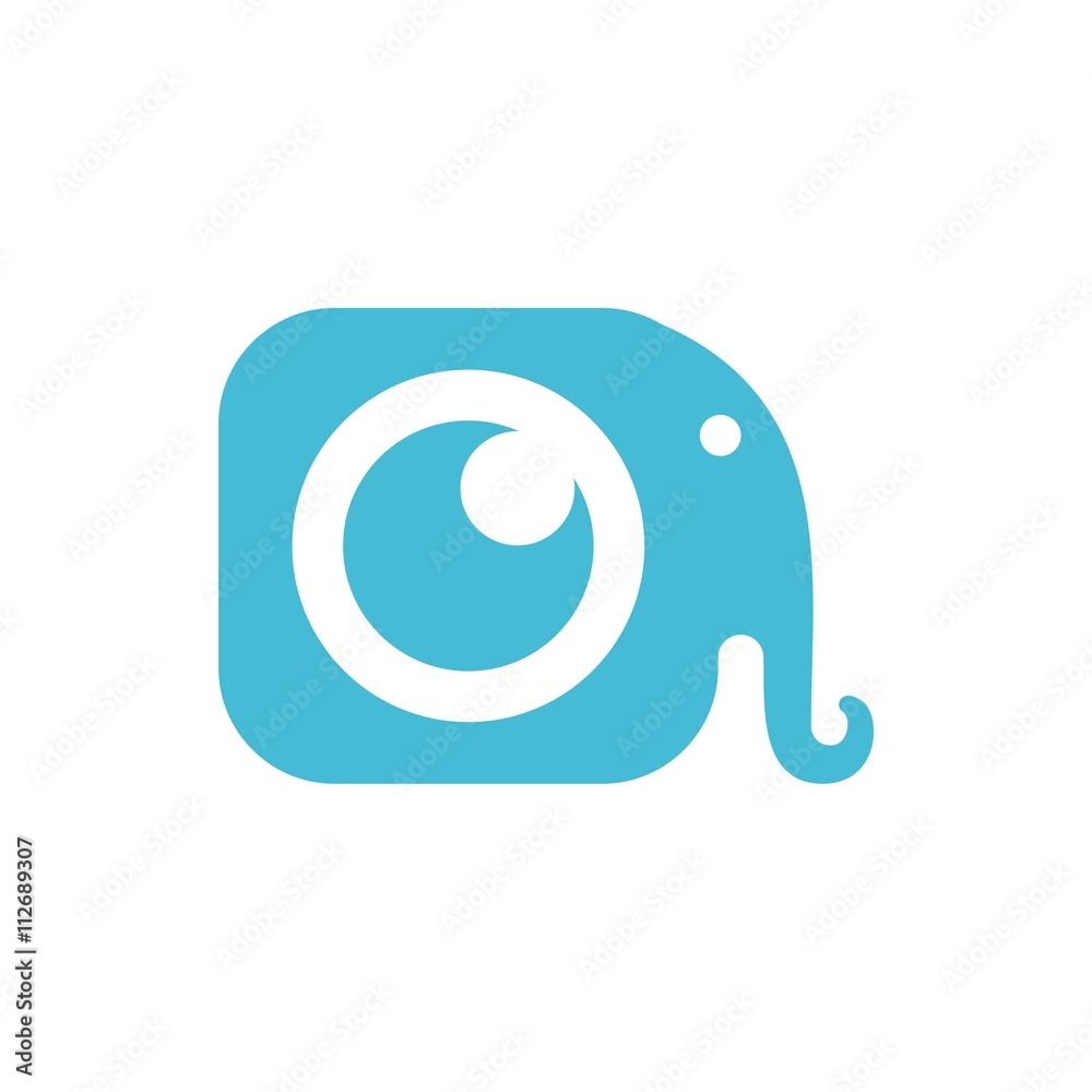 animal photography logo vector animal photography logo vector