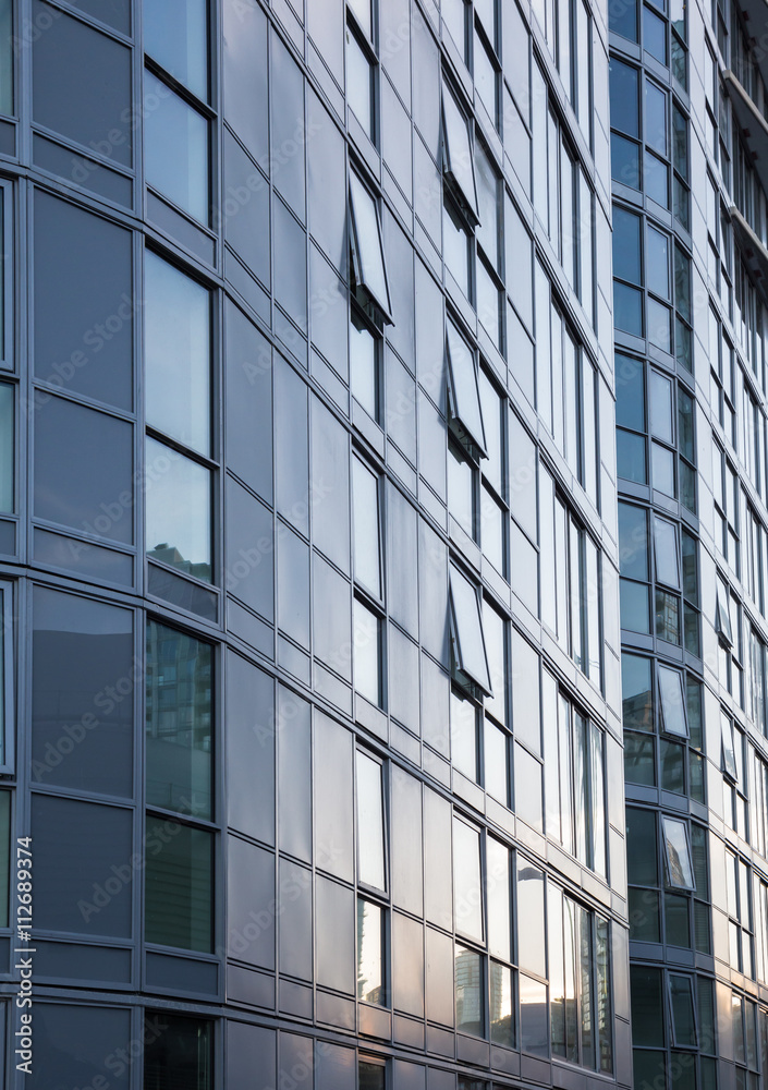 New construction building in Vancouver Downtown