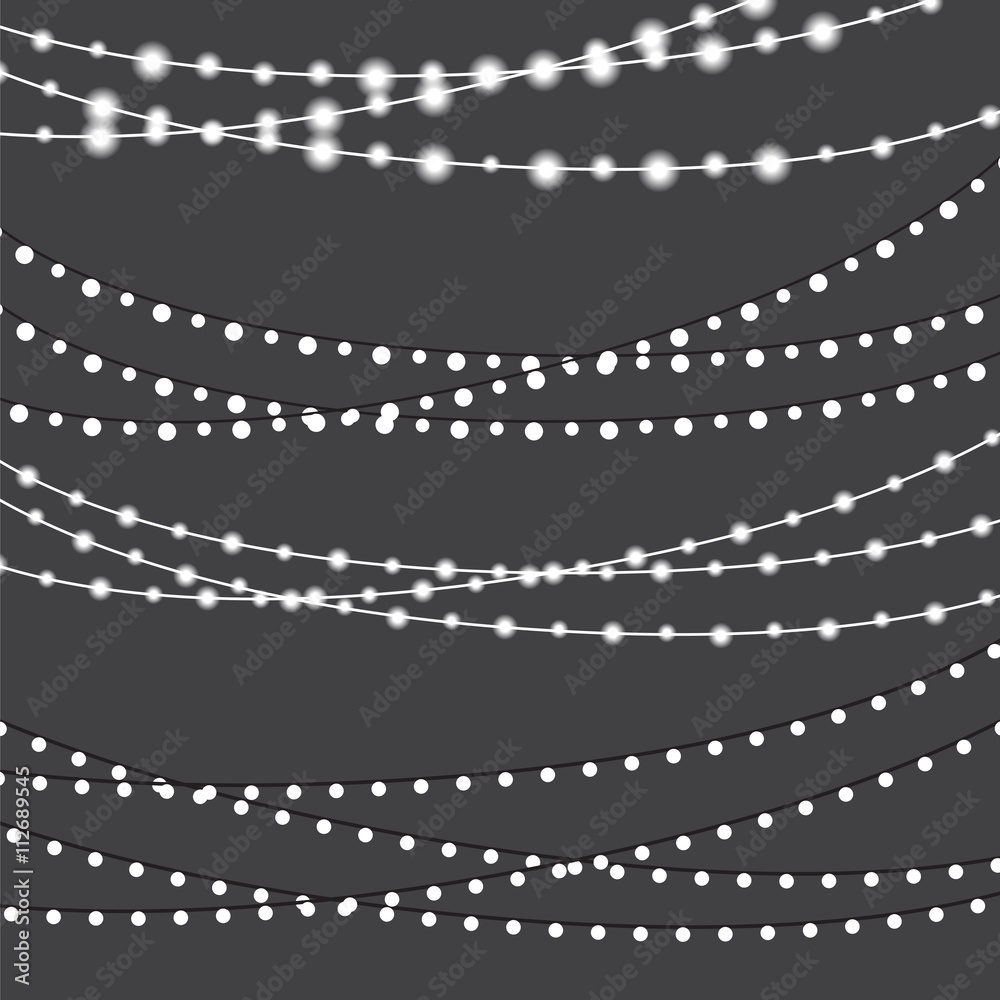 Chalkboard String Lights Bunches Set