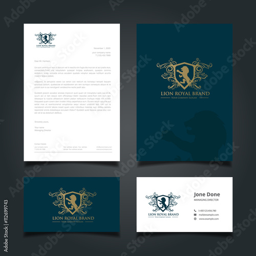 Luxury Logo and Corporate Identity Template.