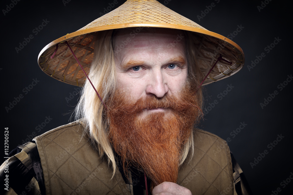 man with a red beard man with a red beard