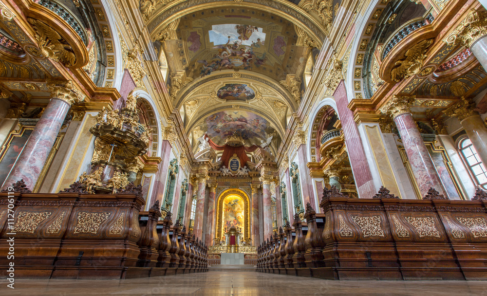 The Jesuitenkirche in Vienna, Austria