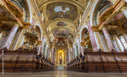 The Jesuitenkirche in Vienna  Austria