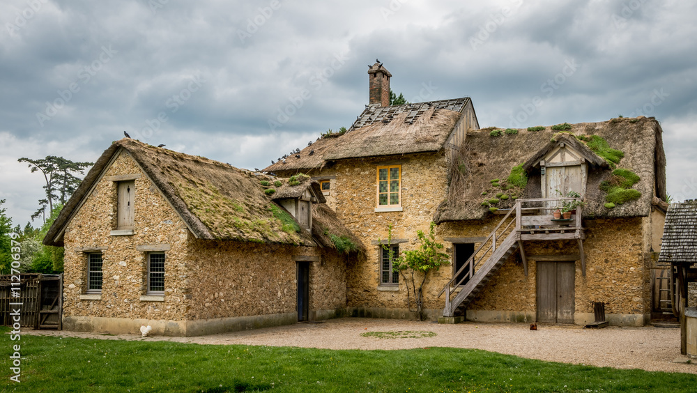 Versailles gardens, France, old vilage, UNESCO Versailles gardens, France, old vilage, UNESCO