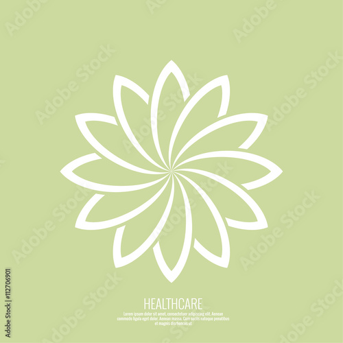 Fototapeta Naklejka Na Ścianę i Meble -  Abstract vector logo element.