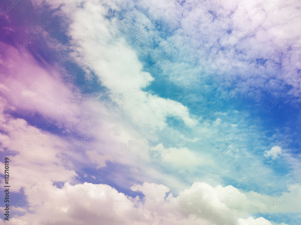 Beautiful blue sky and white cloud represent the sky and cloud c Beautiful blue sky and white cloud represent the sky and cloud c