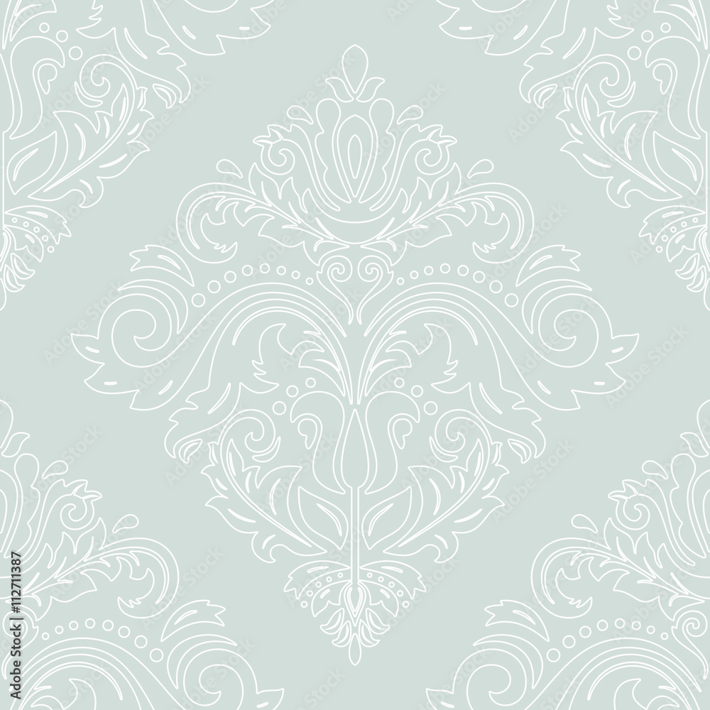 Seamless Vector Wallpaper in the Style of Baroque Seamless Vector Wallpaper in the Style of Baroque