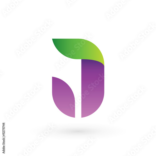Abstract Letter J Logo