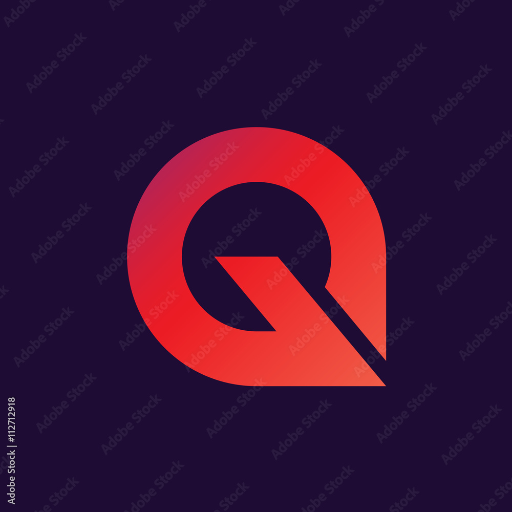 Abstract Letter Q Logo Abstract Letter Q Logo