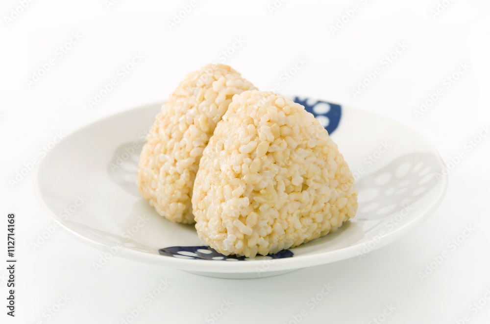 玄米おむすび