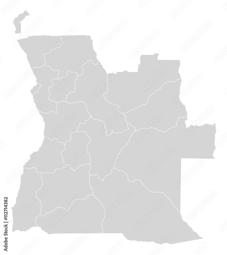Map - Angola