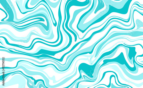 Vector ink marble style texture. Hand drawn marbling effect.
