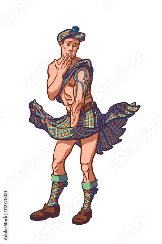 Scott cosplaying Merlin Monroe