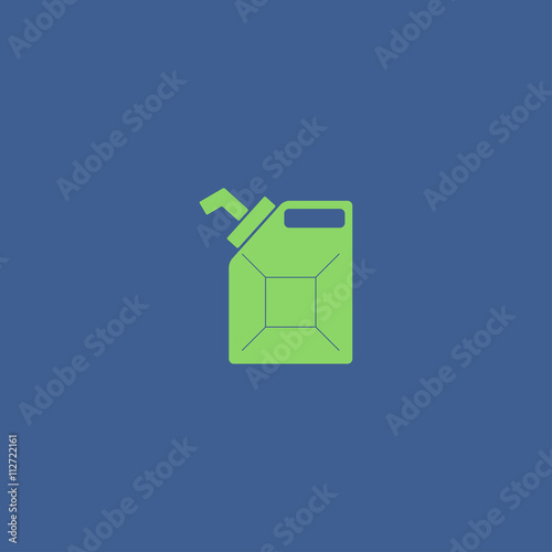 Jerrycan oil vector icon