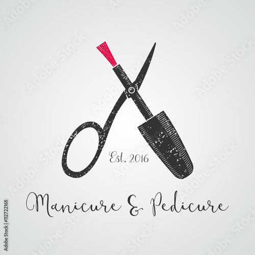 Nails vector logo