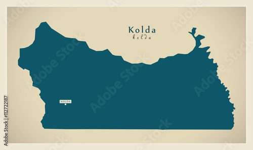 Modern Map - Kolda SN