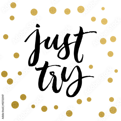 Motivation calligrpahic print