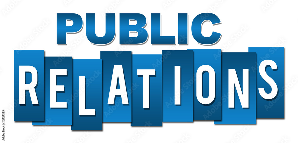 Public Relations Professional Blue 