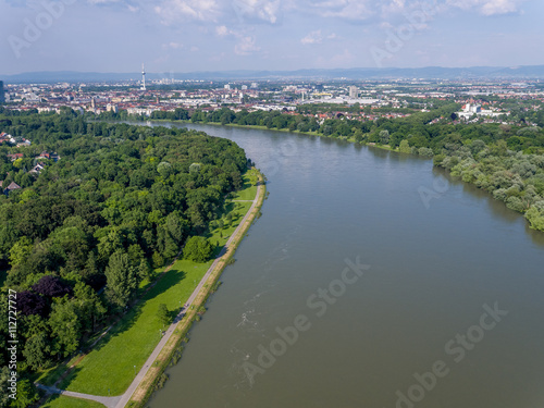 Wallpaper Mural Parkinsel Ludwigshafen Lu-hafen Rheinland-Pfalz Rhein Torontodigital.ca