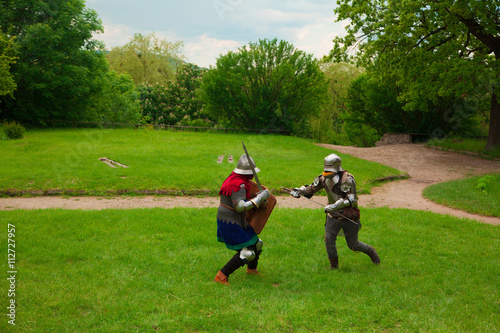 knight's sword fight