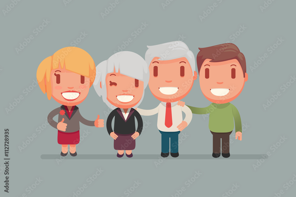 Family illustration Family illustration