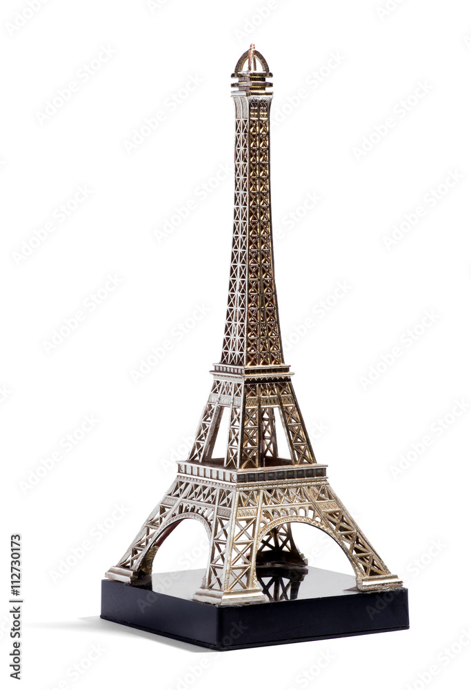 Miniature model of the Eiffel Tower, Paris, France